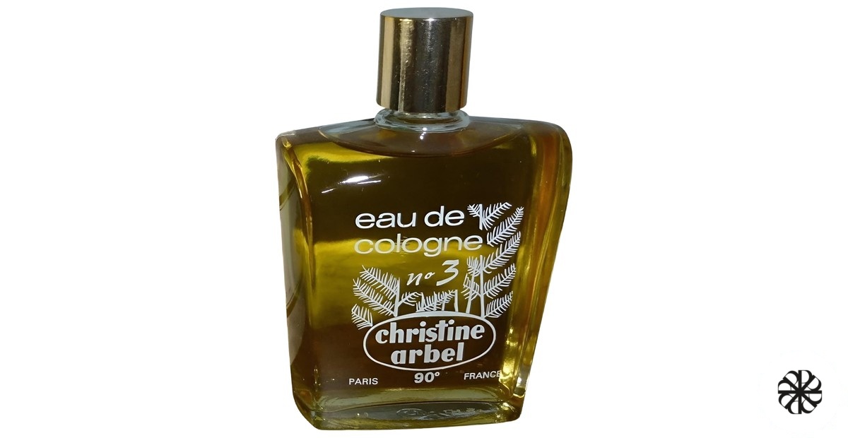 n° 3 Eau de Cologne Christine Arbel