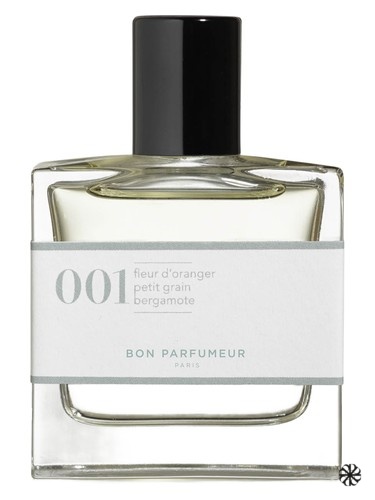 001 orange blossom, petitgrain, bergamot Bon Parfumeur