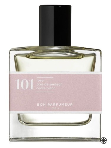 101 rose, sweet pea, white cedar Bon Parfumeur