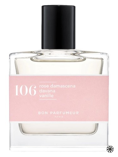 106 damascena rose, davana, vanilla Bon Parfumeur