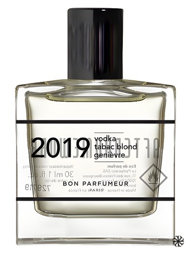 2019 vodka, tobacco, juniper Bon Parfumeur