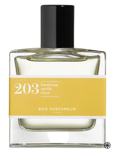 203 raspberry, vanilla, blackberry Bon Parfumeur