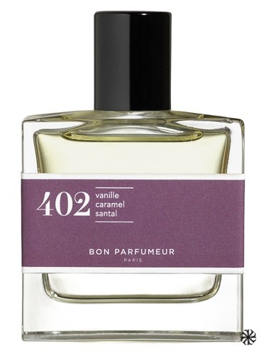 402 vanilla, toffee, sandalwood Bon Parfumeur