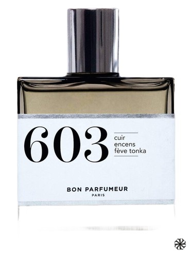 603 cuir, encens, fève tonka Bon Parfumeur