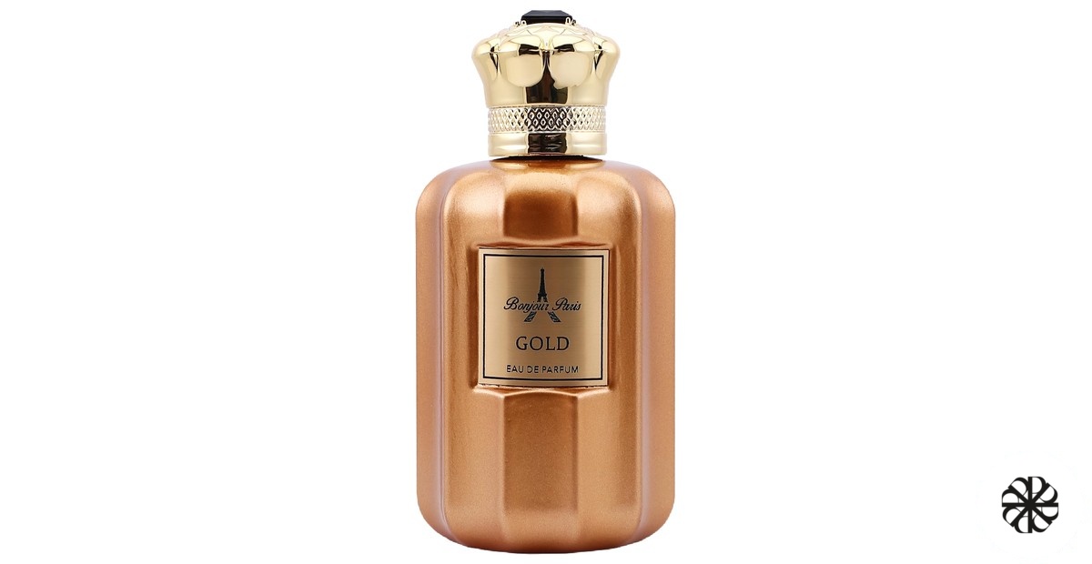 Gold Bonjour Paris
