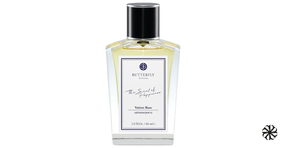 Vetiver Rose Butterfly Thai Perfume