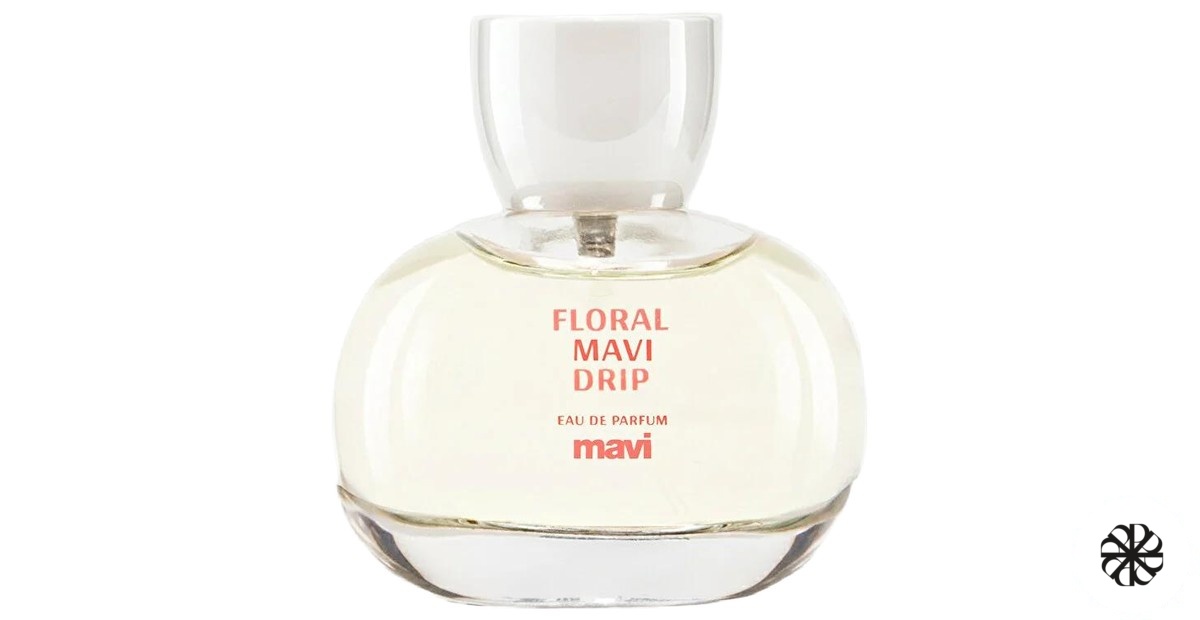 Floral Drip Mavi