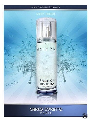French Riviera Aqua Blue Carlo Corinto