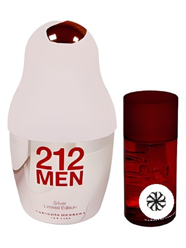 212 Men Silver Carolina Herrera