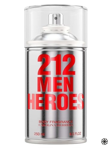 212 Heroes For Men Body Spray Carolina Herrera