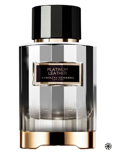 Platinum Leather Carolina Herrera
