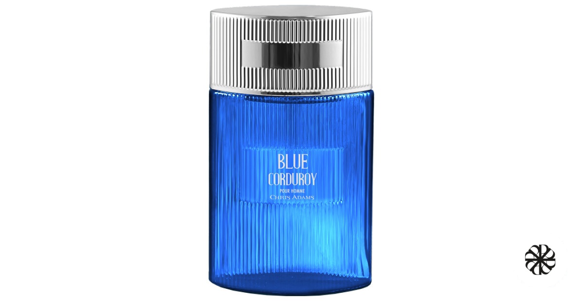 Blue Corduroy Pour Homme Chris Adams