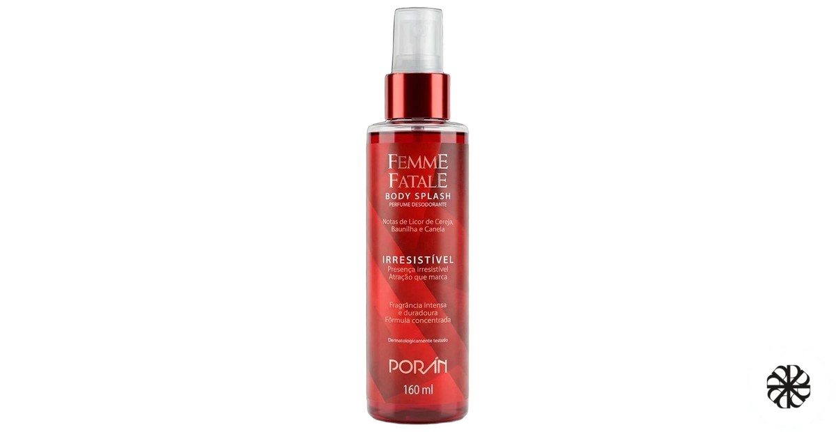 Femme Fatale Irresistível Porán Cosméticos