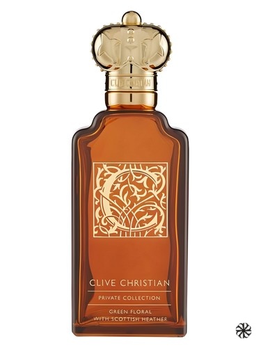 C for Women Green Floral With Scottish Heather Clive Christian