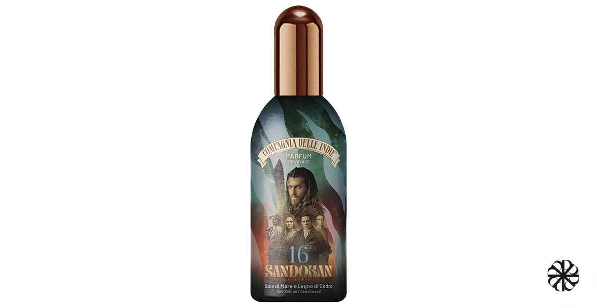 Parfum De Voyage 16 Sandokan - Sale di Mare e Legno di Cedro Compagnia Delle Indie