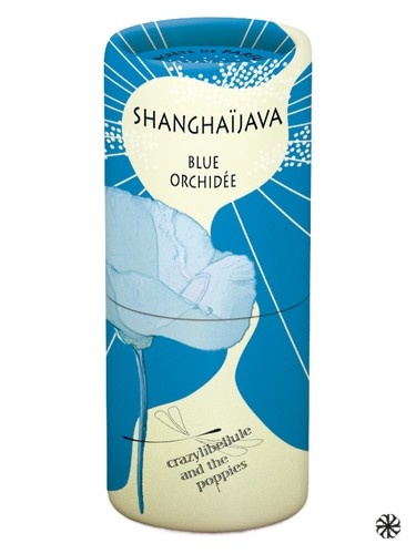ShanghaiJava Blue Orchidee Crazylibellule and the Poppies