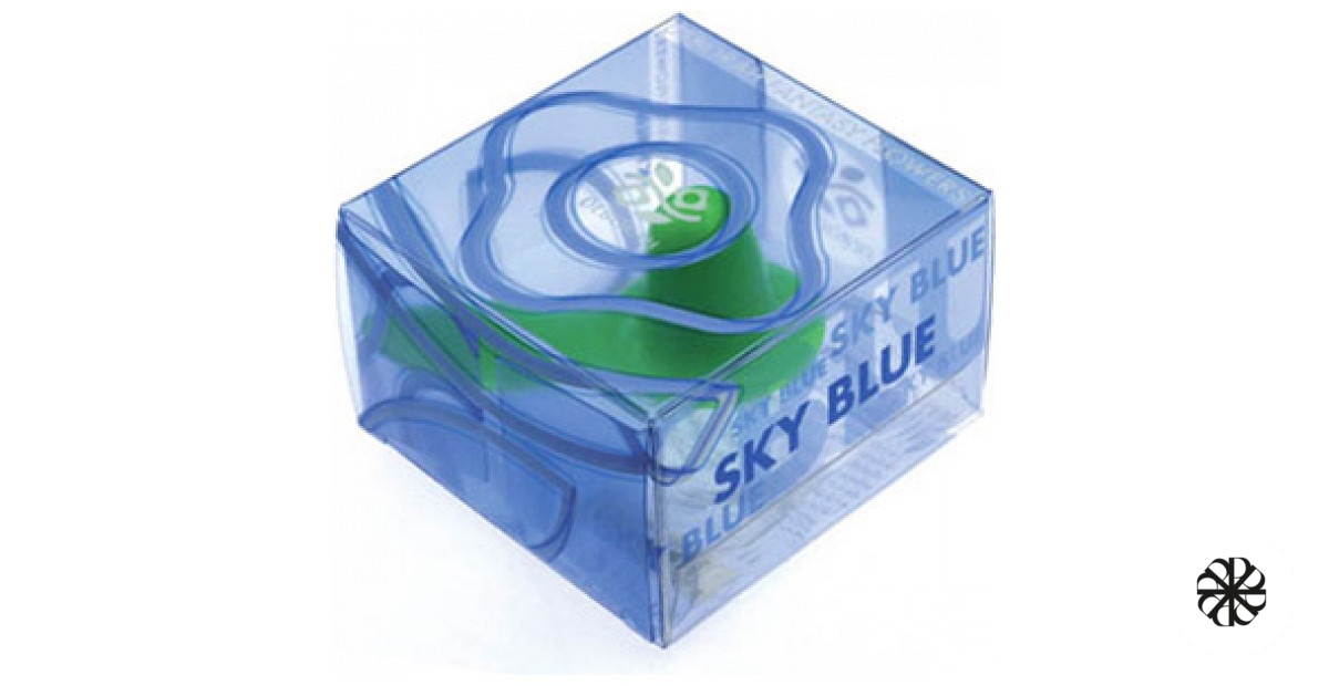 Fantasy Flowers Sky Blue Deborah