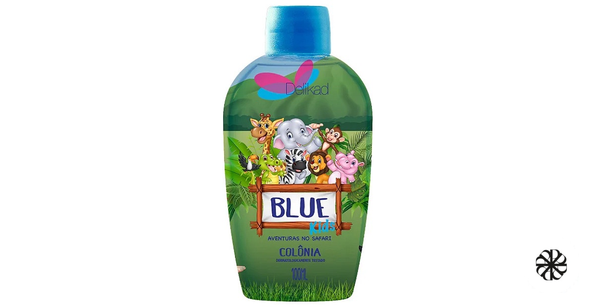 Aventuras no Safari Blue Kids Delikad