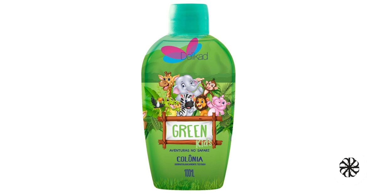 Aventuras no Safari Green Kids Delikad