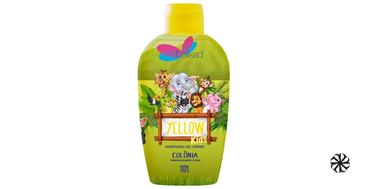Aventuras no Safari Yellow Kids Delikad