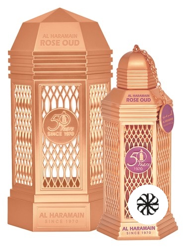 50 Years Rose Oud Al Haramain Perfumes