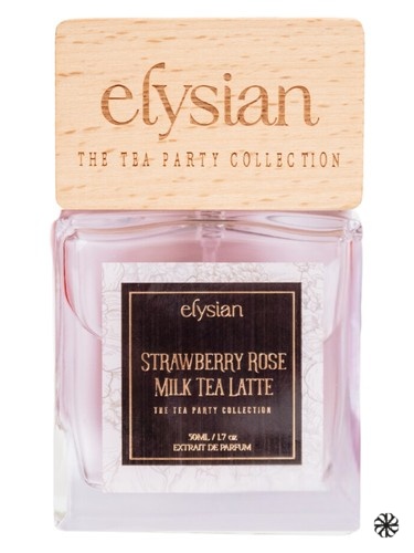 Strawberry Rose Milk Tea Latte Elysian