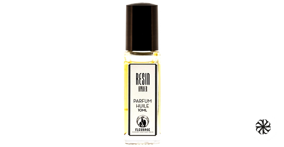 Resin Amber Fleurage