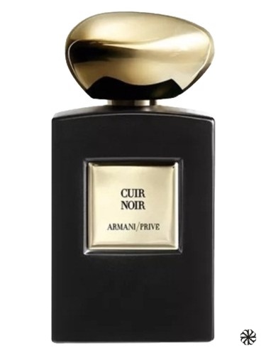 Cuir Noir Giorgio Armani