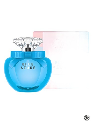 Blue Azure Golden Rose