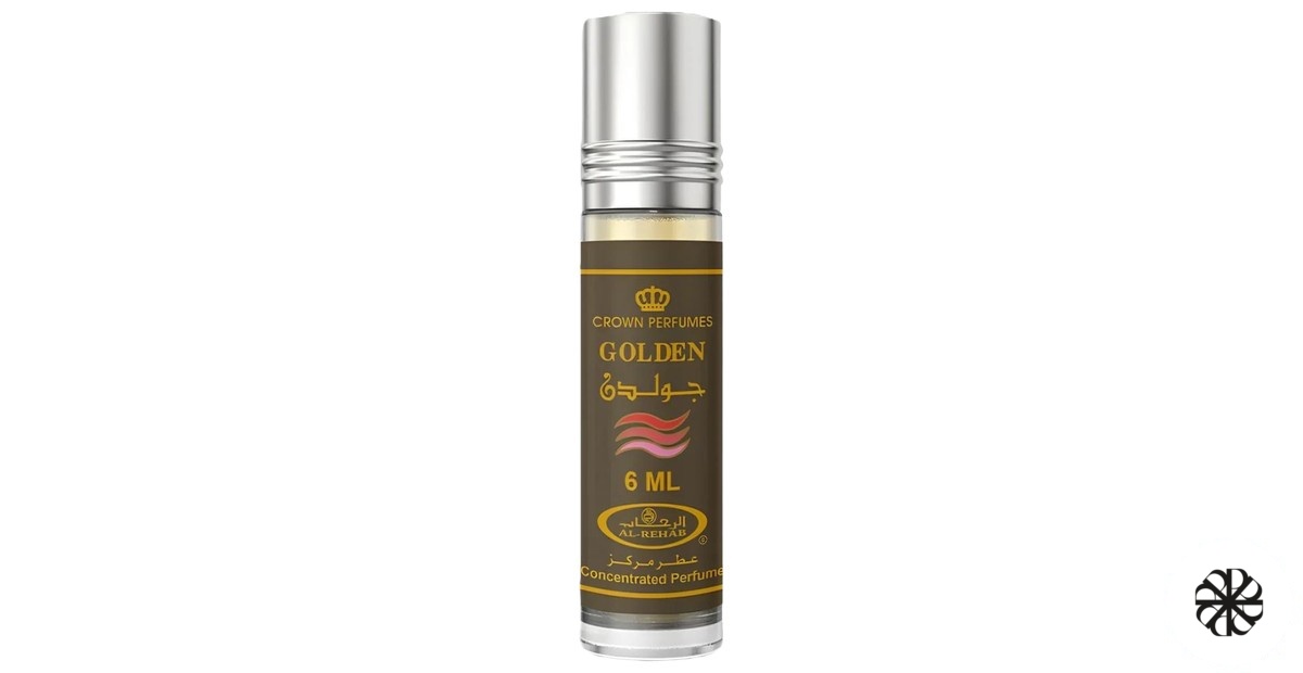 Golden Concentrated Perfume Oil ALREHAB PERFUMES