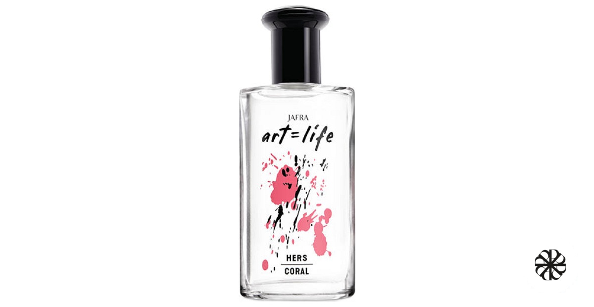 Art = Life Hers Coral JAFRA