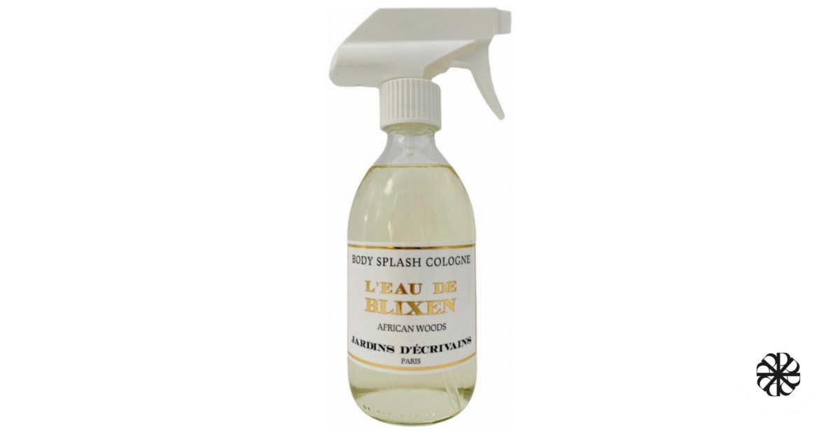 Splash Cologne Eau de Blixen Jardins d’Ecrivains