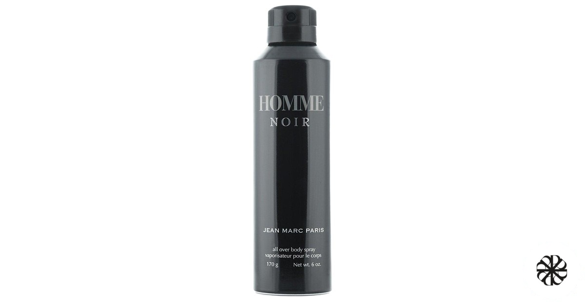 Homme Noir Body Spray Jean Marc Paris