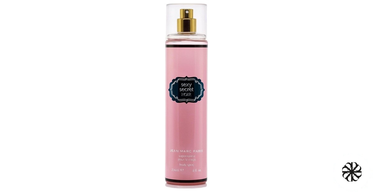 Sexy Secret Noir Body Mist Jean Marc Paris