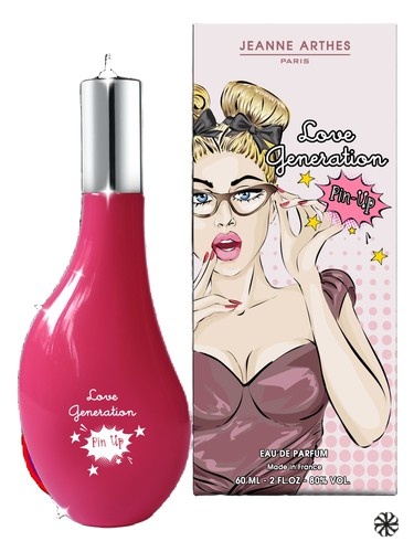 Love Generation Pin Up Jeanne Arthes
