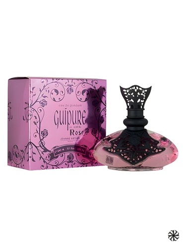Guipure & Silk Rose Jeanne Arthes