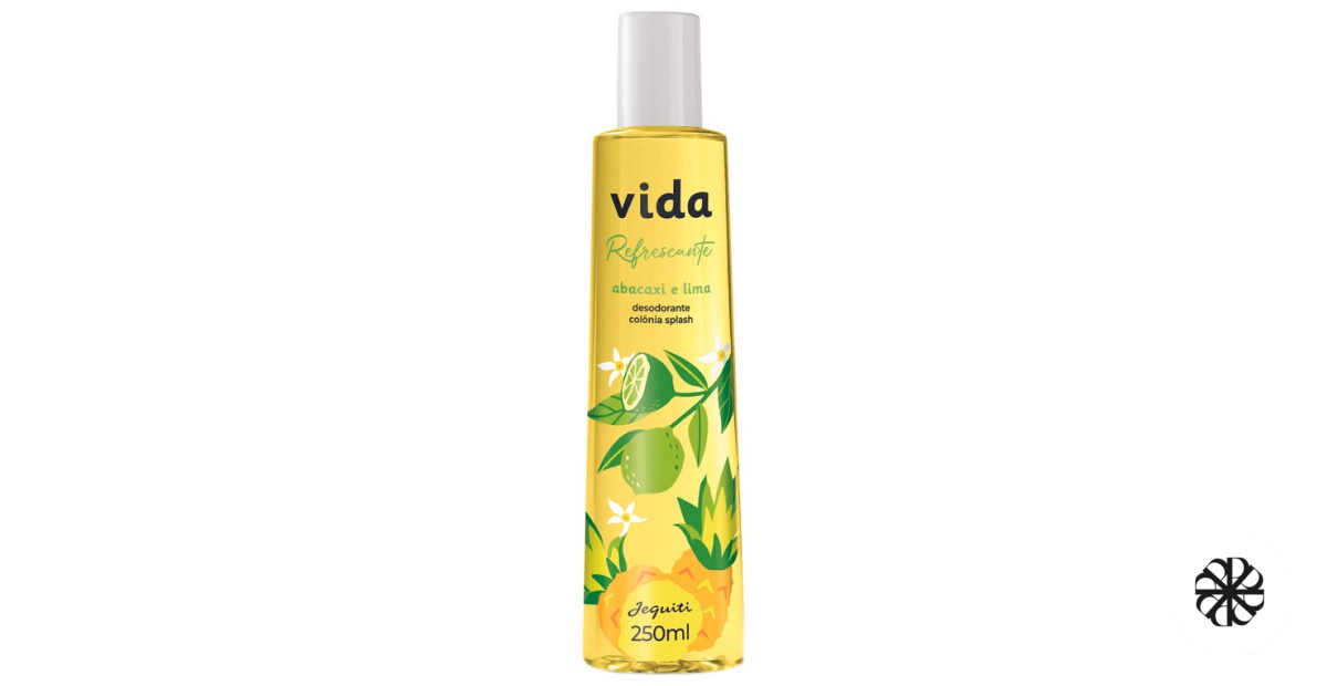 Vida Refrescante Abacaxi e Lima Jequiti