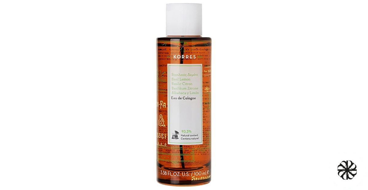 Basil Lemon Eau de Cologne Korres