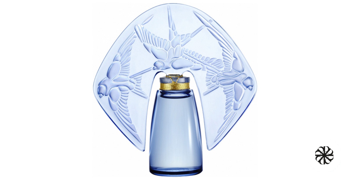 Lalique de Lalique Hirondelles Crystal Flacon Lalique