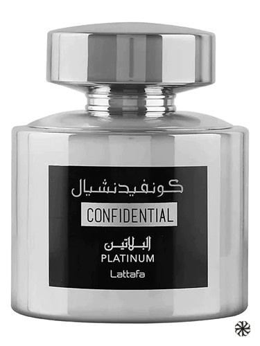 Confidential Platinum Lattafa Perfumes