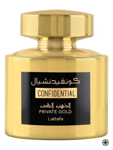 Confidential Private Gold Lattafa Perfumes