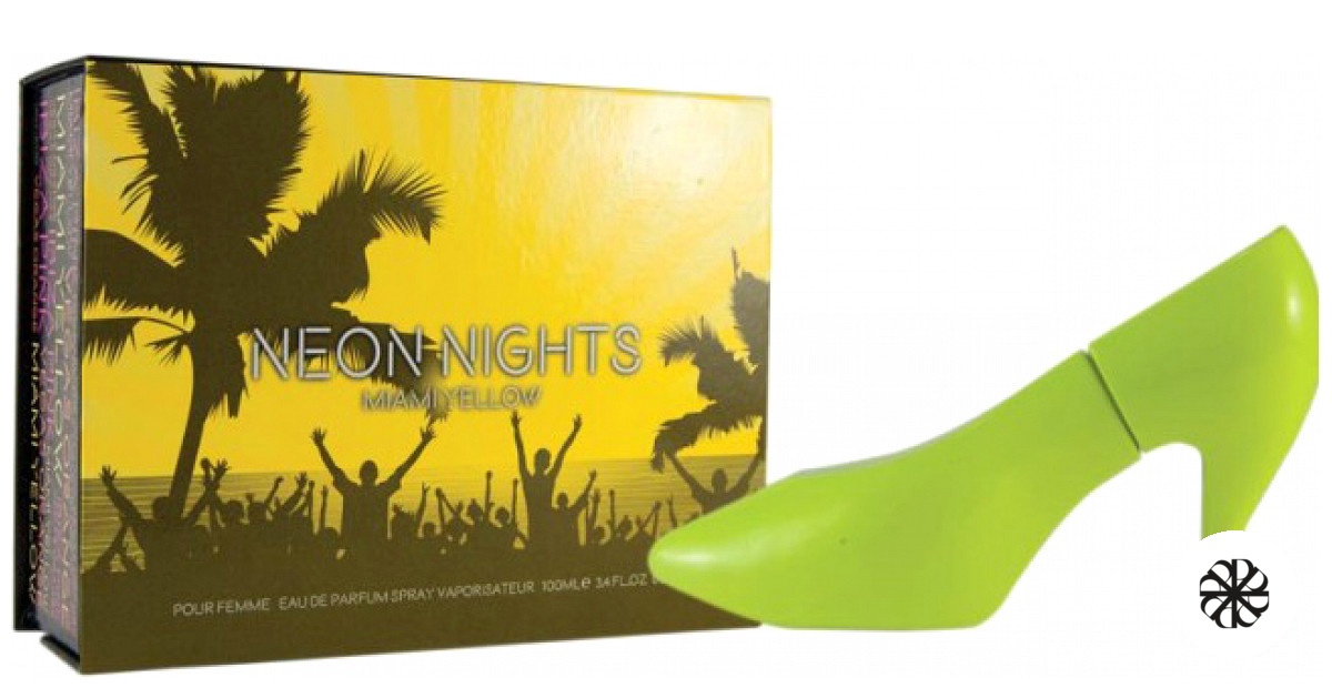 Sexxy Shoo Neon Nights Miami Yellow Laurelle London