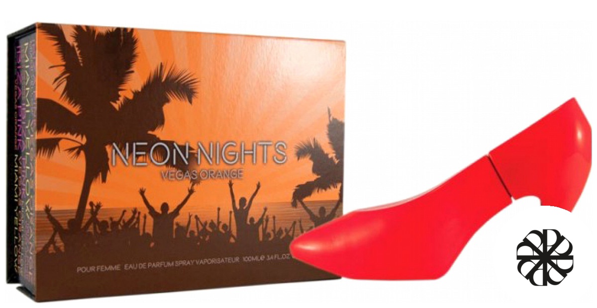 Sexxy Shoo Neon Nights Vegas Orange Laurelle London
