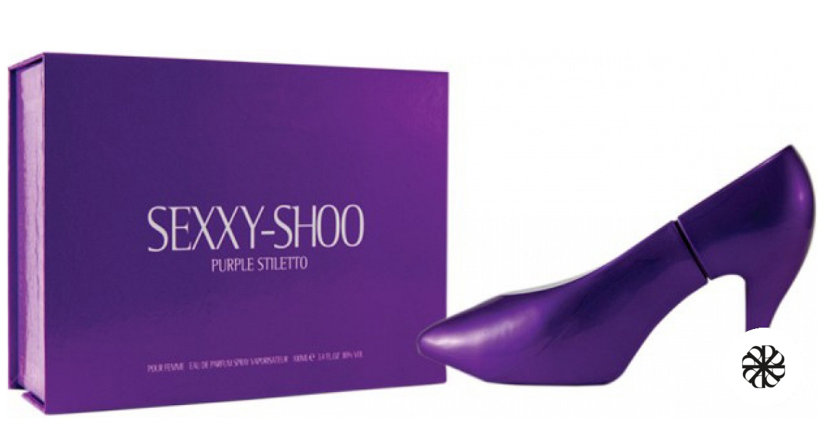 Sexxy Shoo Purple Stiletto Laurelle London