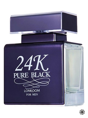 24K Pure Black Lonkoom Parfum