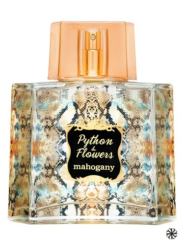 Python & Flowers Mahogany