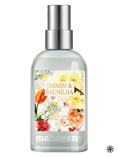Água Intensa Jasmim & Baunilha Mahogany