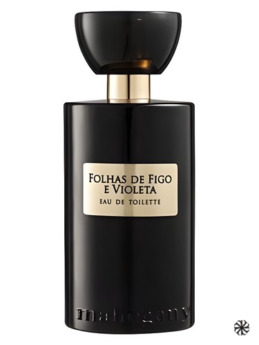 Folhas de Figo e Violeta Mahogany