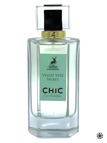 Chic Velvet Vert Secret Maison Alhambra