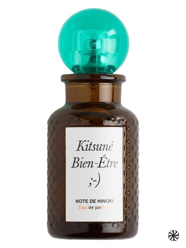 Kitsuné Bien-Être ;-) Note de Hinoki Maison Kitsuné